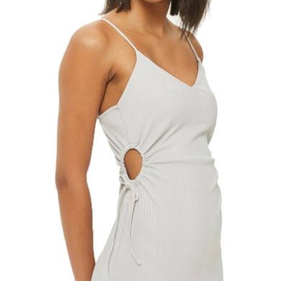 Topshop Dresses & Skirts - Topshop Drawstring Cutout Body-Con Dress